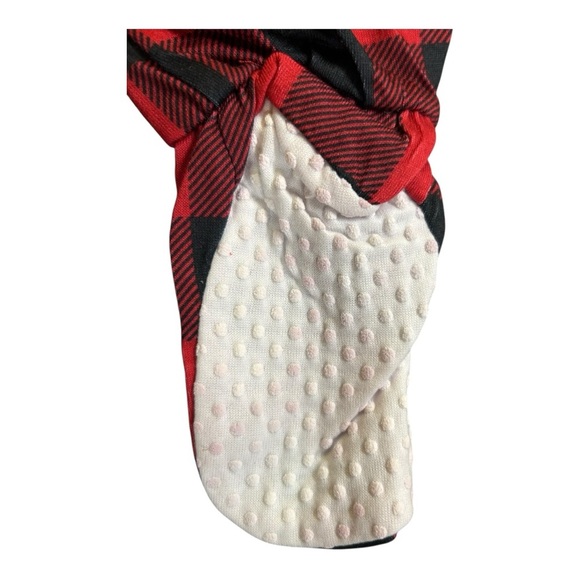 Macy's Family PJs T SZ 12 months Christmas 1PC Pajama Buffalo Check Red NWT - Picture 8 of 12